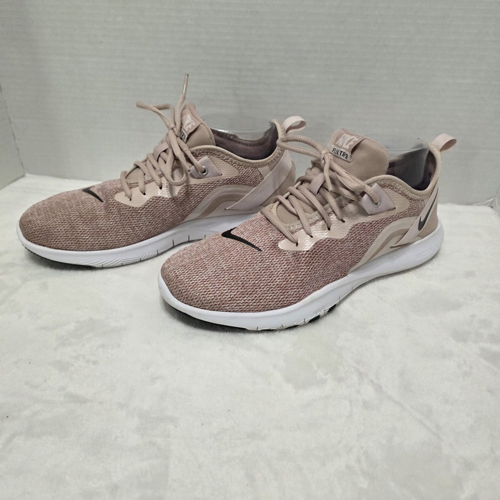 Nike Flex Trainer TR 9 AQ7491-200 Stone Mauve Running Sneaker Shoes US Women's 9